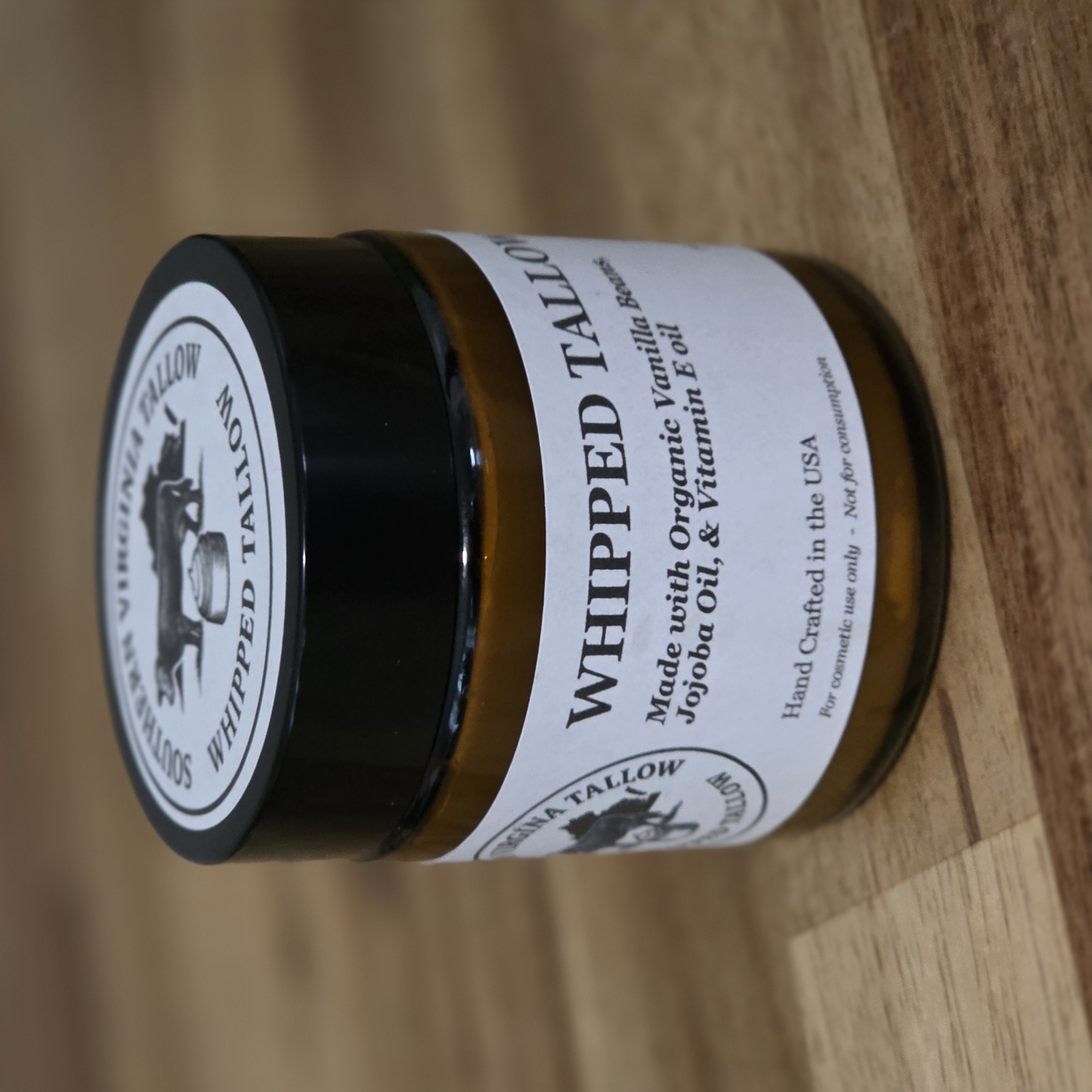 Four fluid ounce jar of Whipped Tallow
