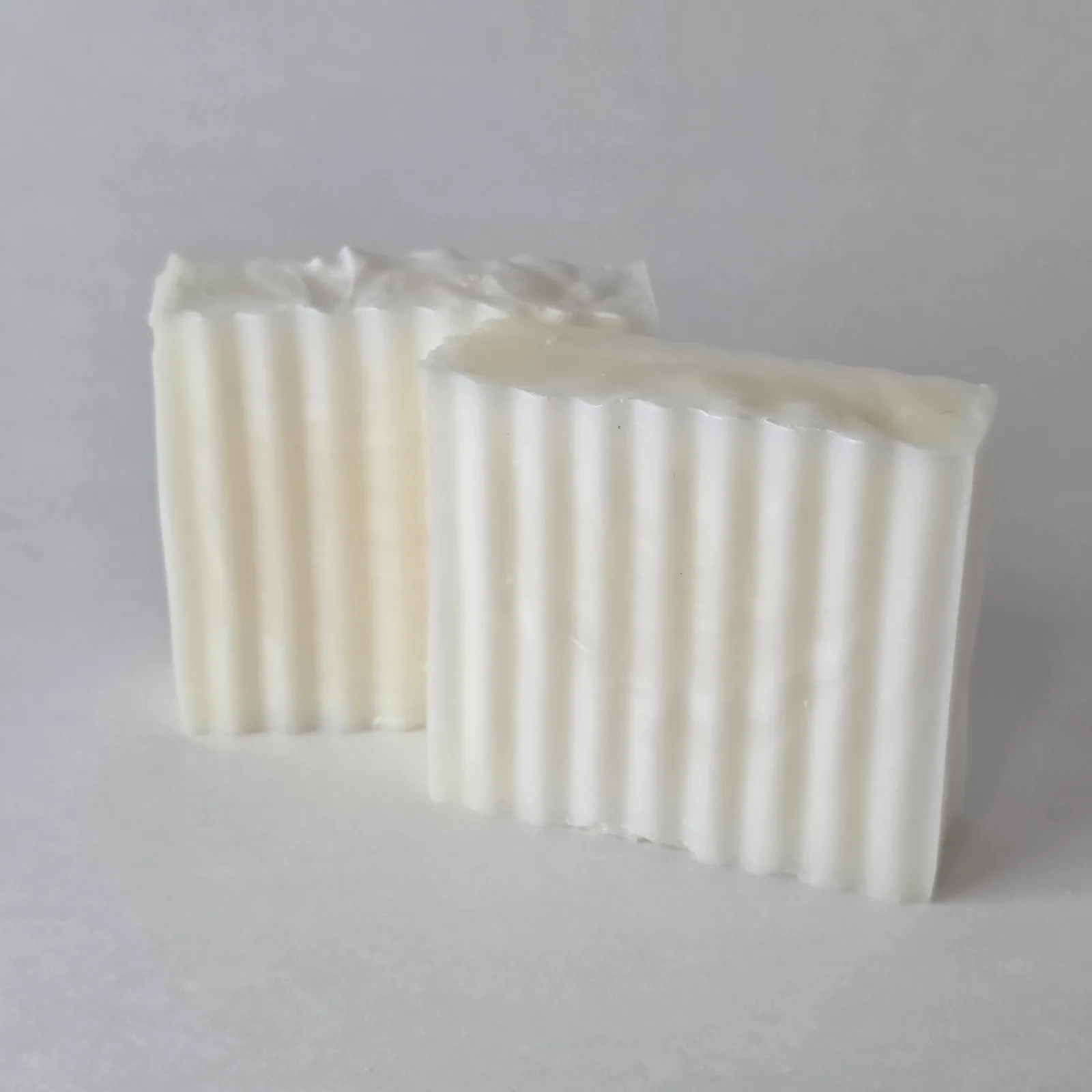 Pair of traditional hand-cut Tallow Soap bars